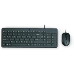 HP 150 Kablolu Klavye Mouse Seti Türkçe Siyah 240J7AA - Thumbnail (0)