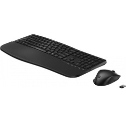 HP 680 Comfort Çift Modlu Unifying Bluetooth Kablosuz Klavye Mouse Seti Siyah 8T6L6AA - Thumbnail (3)