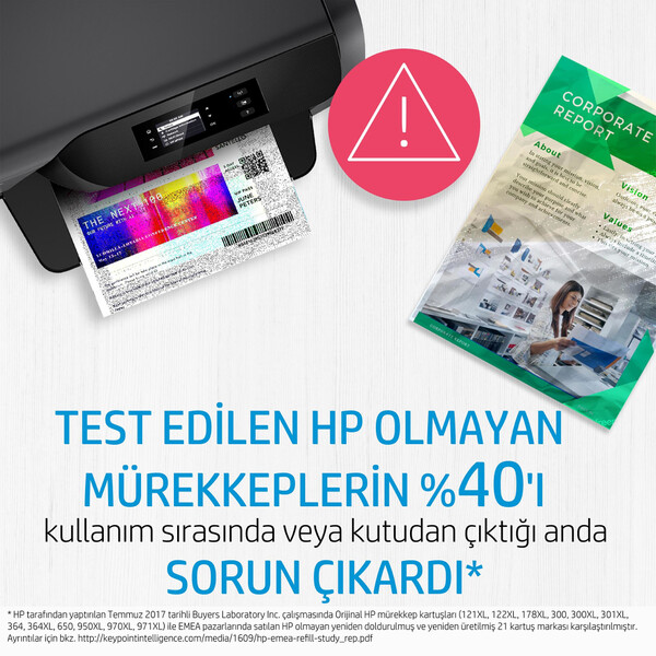 Orijinal HP 70 Mürekkep Kartuşu Gri C9450A 130 ML