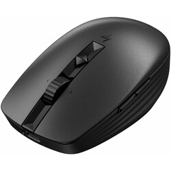 HP 710 Programlanabilir Şarj Edilebilir Sessiz Bluetooth Kablosuz Mouse Siyah 6E6F2AA - Thumbnail (0)