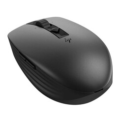 HP 710 Programlanabilir Şarj Edilebilir Sessiz Bluetooth Kablosuz Mouse Siyah 6E6F2AA - Thumbnail (2)