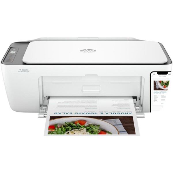 HP DeskJet Ink Advantage 2876 Fotokopi + Tarayıcı + Wi-Fi Renkli Mürekkep Püskürtmeli Yazıcı 6W7E6C