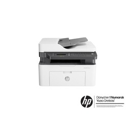 HP Laser MFP 137fnw Wi - Fi Faks Fotokopi Tarayıcı Lazer Yazıcı 4ZB84A - Thumbnail (0)